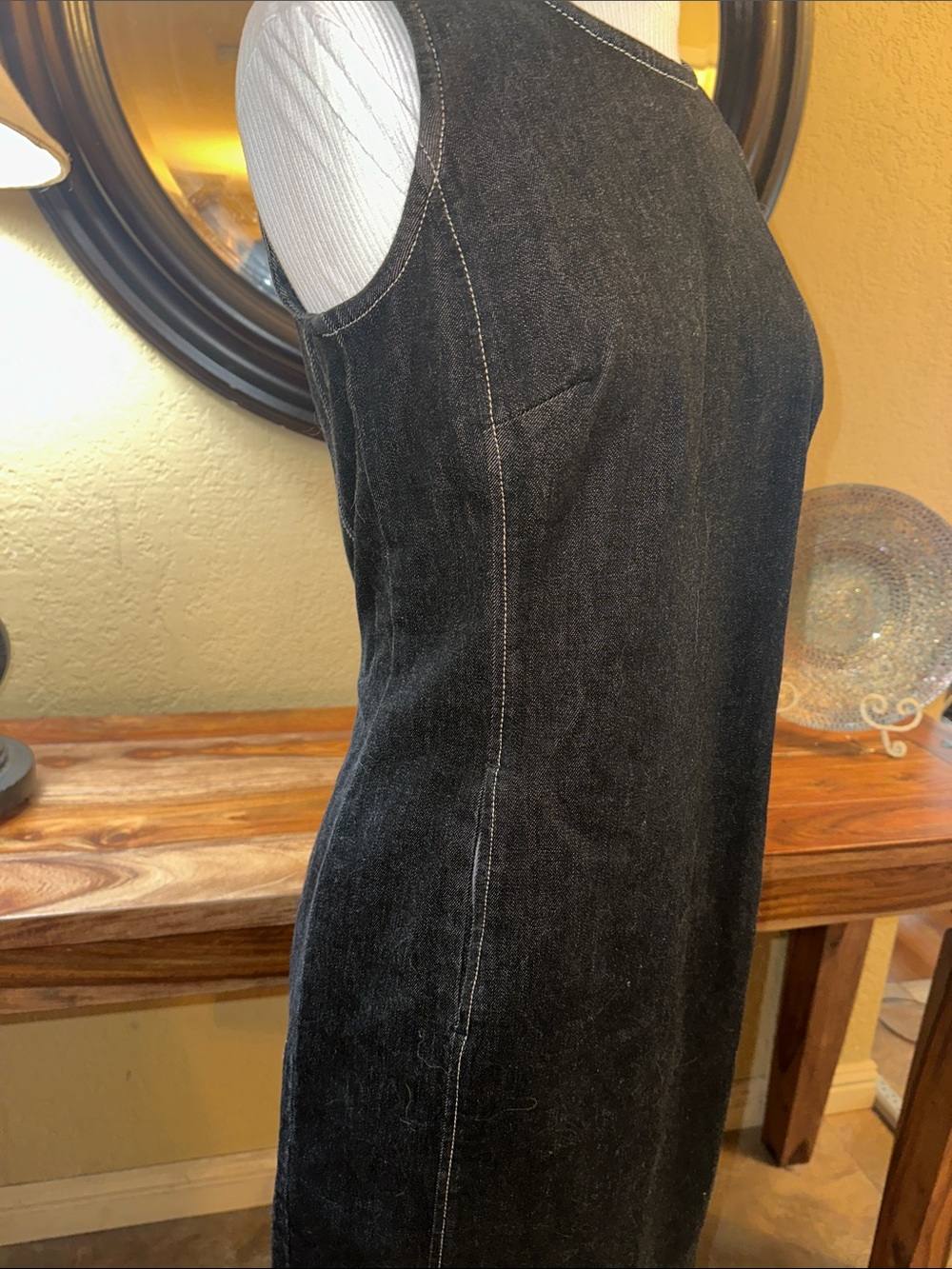 Ralph Lauren Black Denim Dress